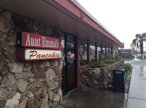 Aunt emma's pancakes national city - Make sure to visit Aunt Emma's Pancakes, where they will be open from 7:00 AM to 2:00 PM. Whether you’re curious about how busy the restaurant is or want to reserve a table, call ahead at (619) 427-2722. Ordering from home?